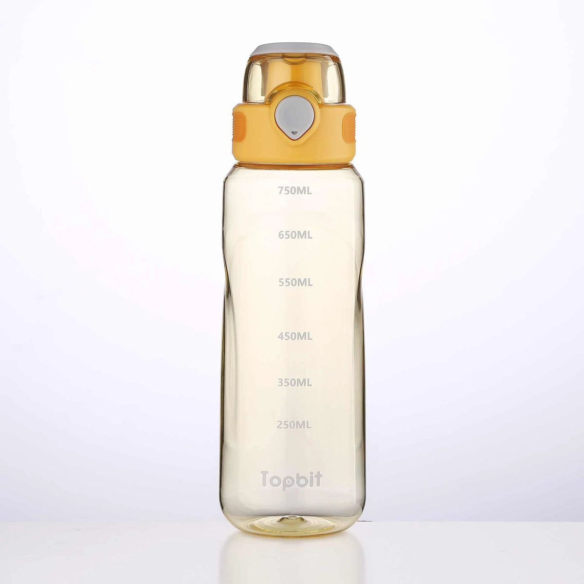 800ml Yellow plastic bottle Image
