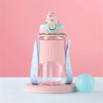 600ml Pink plastic bottle Image