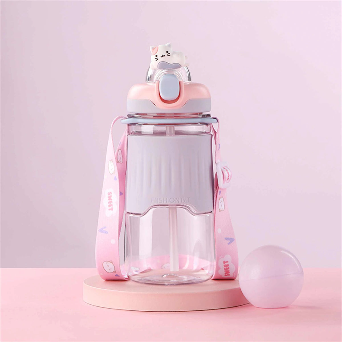 600ml Purple plastic bottle Image