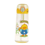500ml Yellow plastic bottle Image