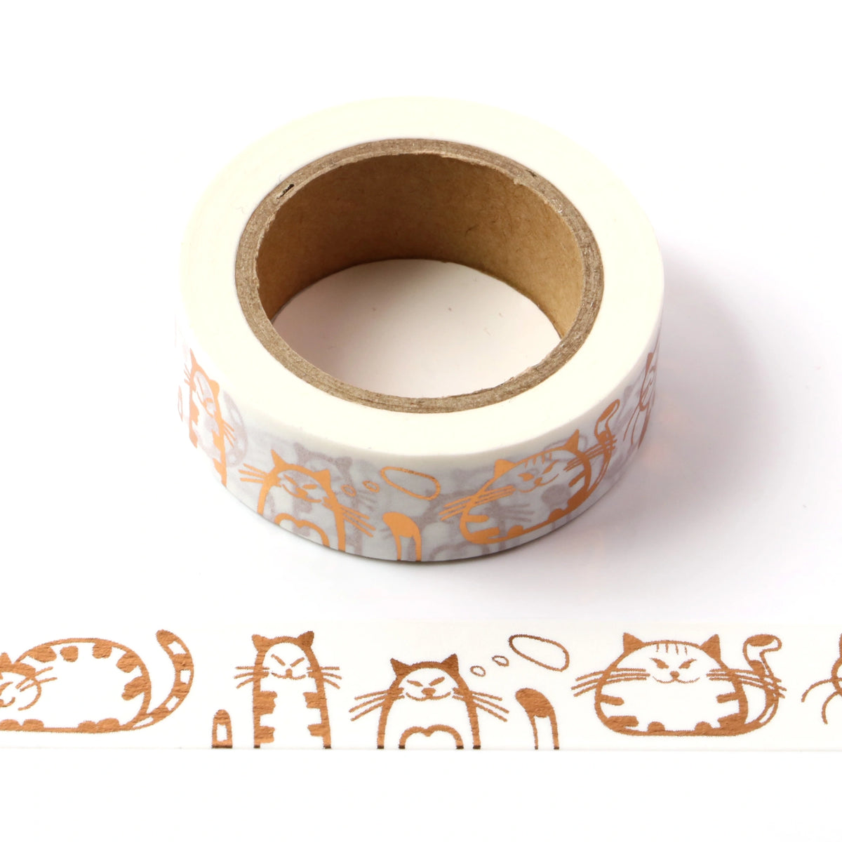 Free Rainbow Cats Washi Tape Image