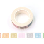 Free Date Checks Washi Tape Image