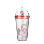 450ml Unicorn Pink Water Cup Image
