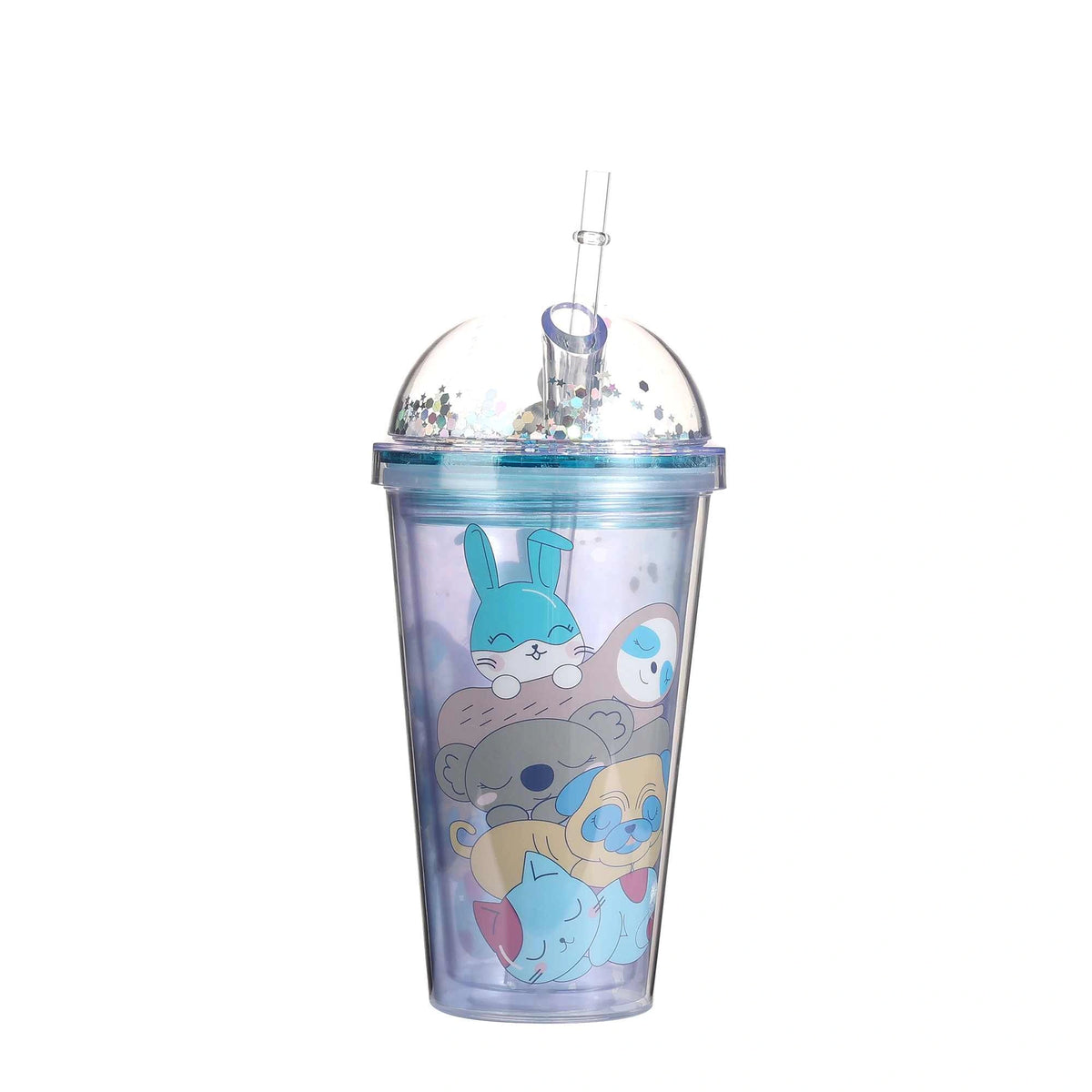 450ml Blue Water Cup Image
