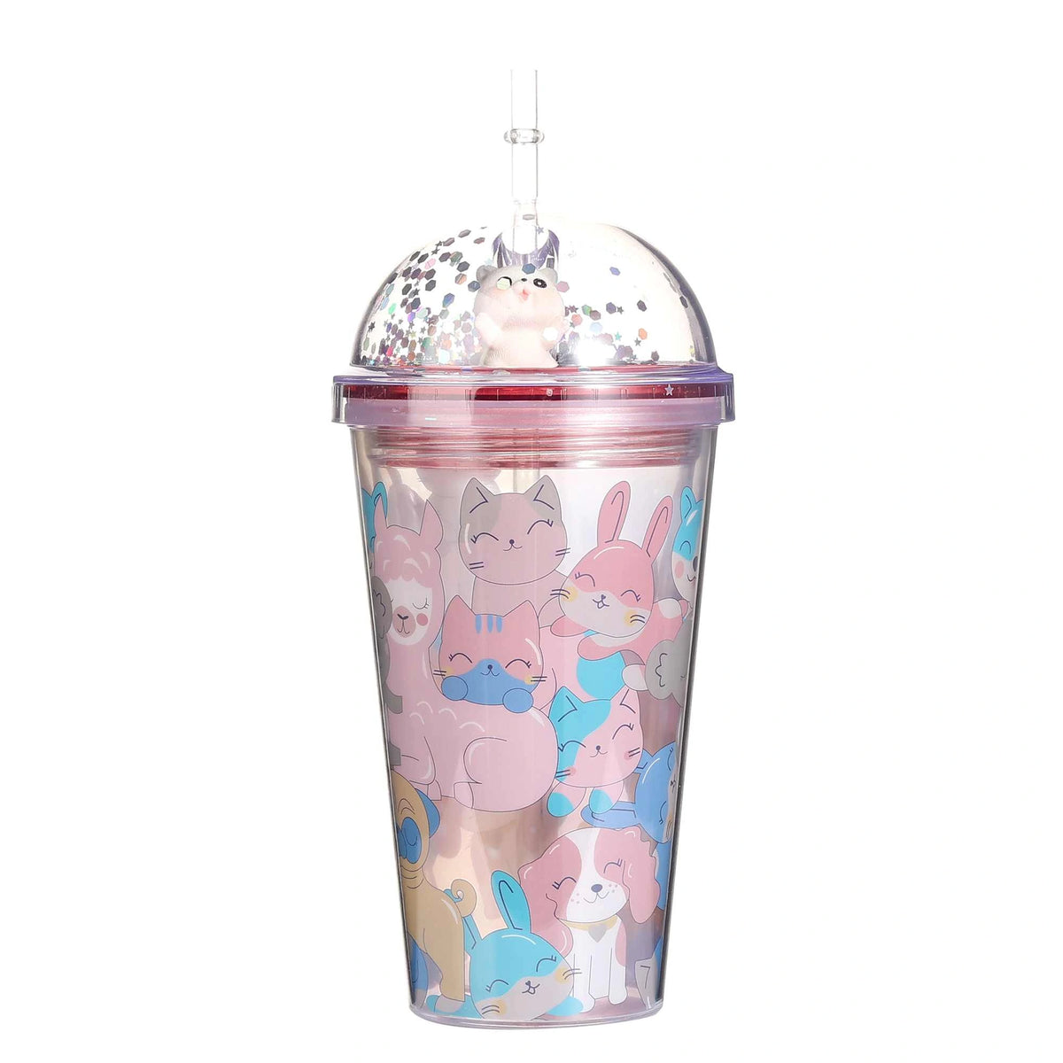 450ml Pink Water Cup Image