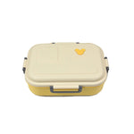 1200ml Beige Yellow Lunch Box Image