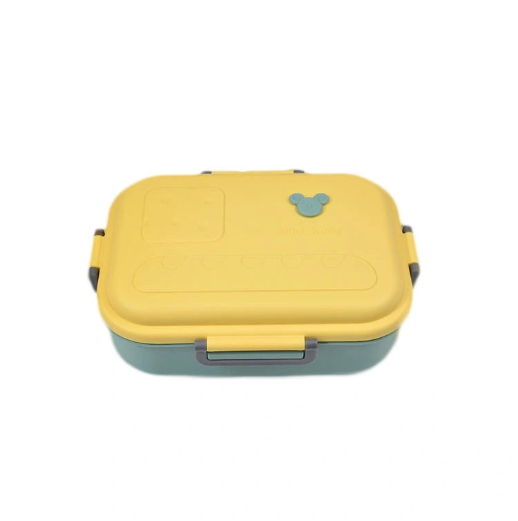 1200ml Yellow Green Lunch Box Image