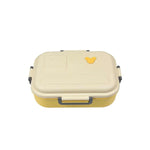 800ml Beige Yellow Lunch Box Image