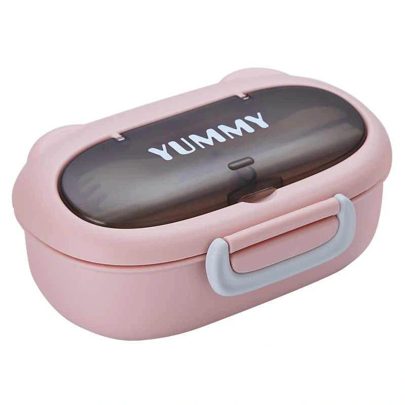1100ml Pink Lunch Box Image