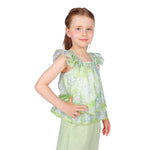 Floral Classic Blouse for Girls Image