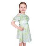 Floral Classic Dress for Girls Image