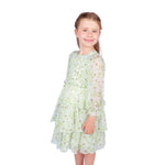 Floral Classic Dress for Girls Image