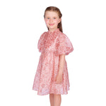Floral Classic Dress for Girls Image