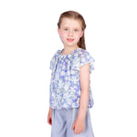 Floral Classic Blouse for Girls Image