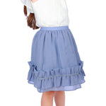 Plain Classic Skirt for Girls Image