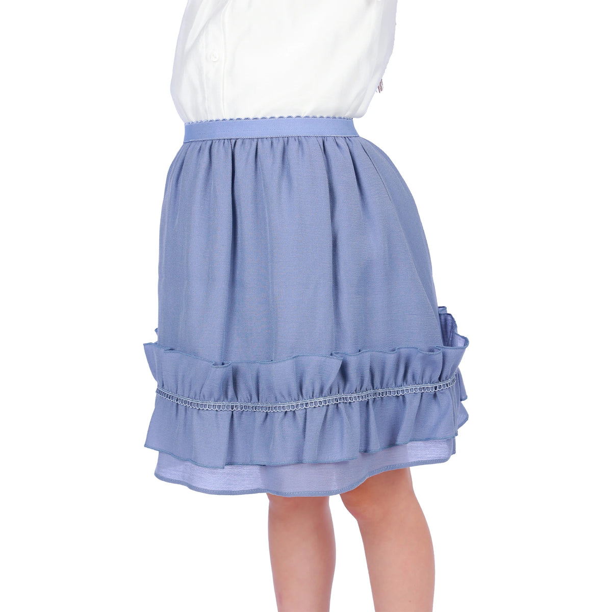 Plain Classic Skirt for Girls Image