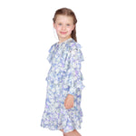 Floral Classic Dress for Girls Image