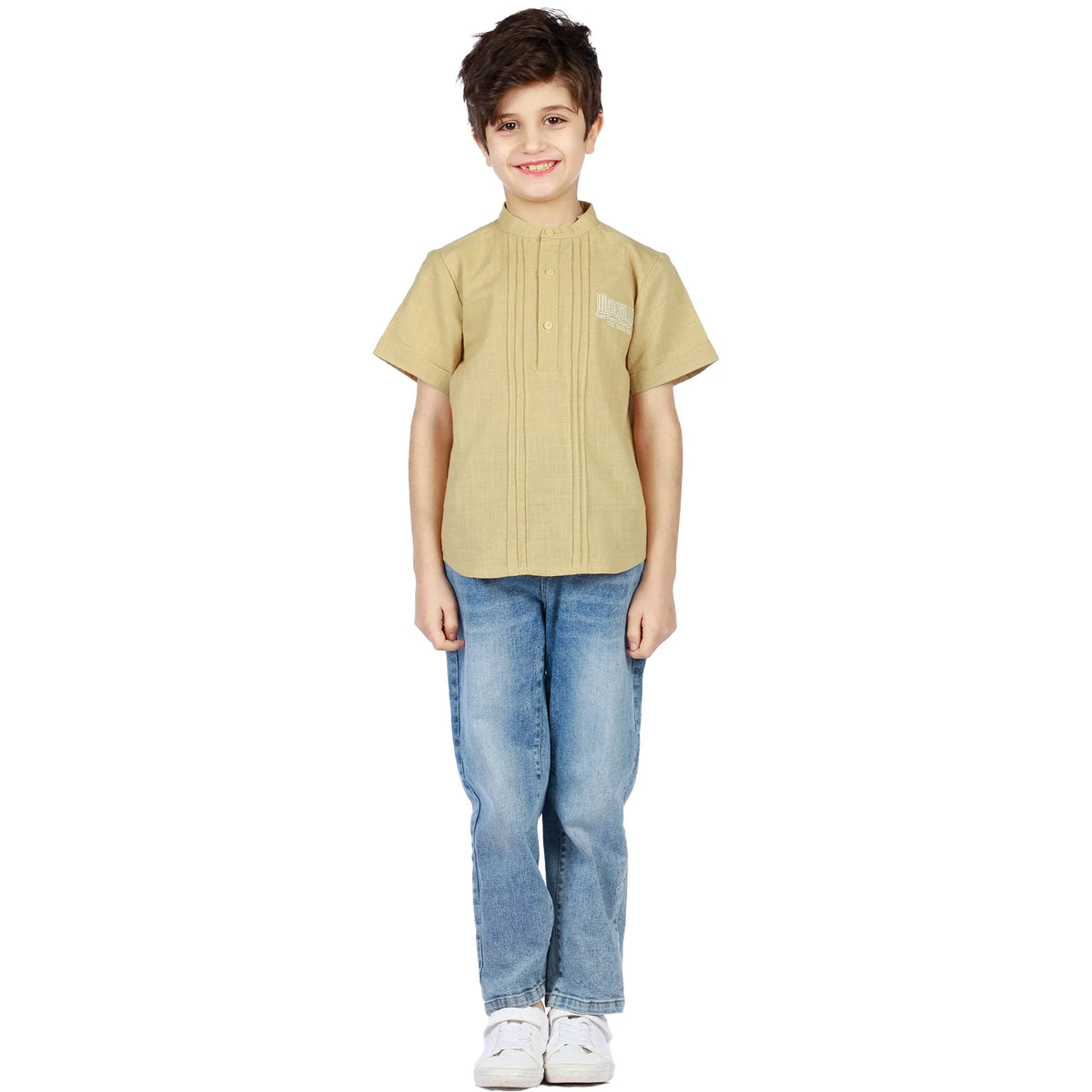 Embroidery Classic Blouse for Boys Image