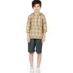 Checked Classic Blouse for Boys Image