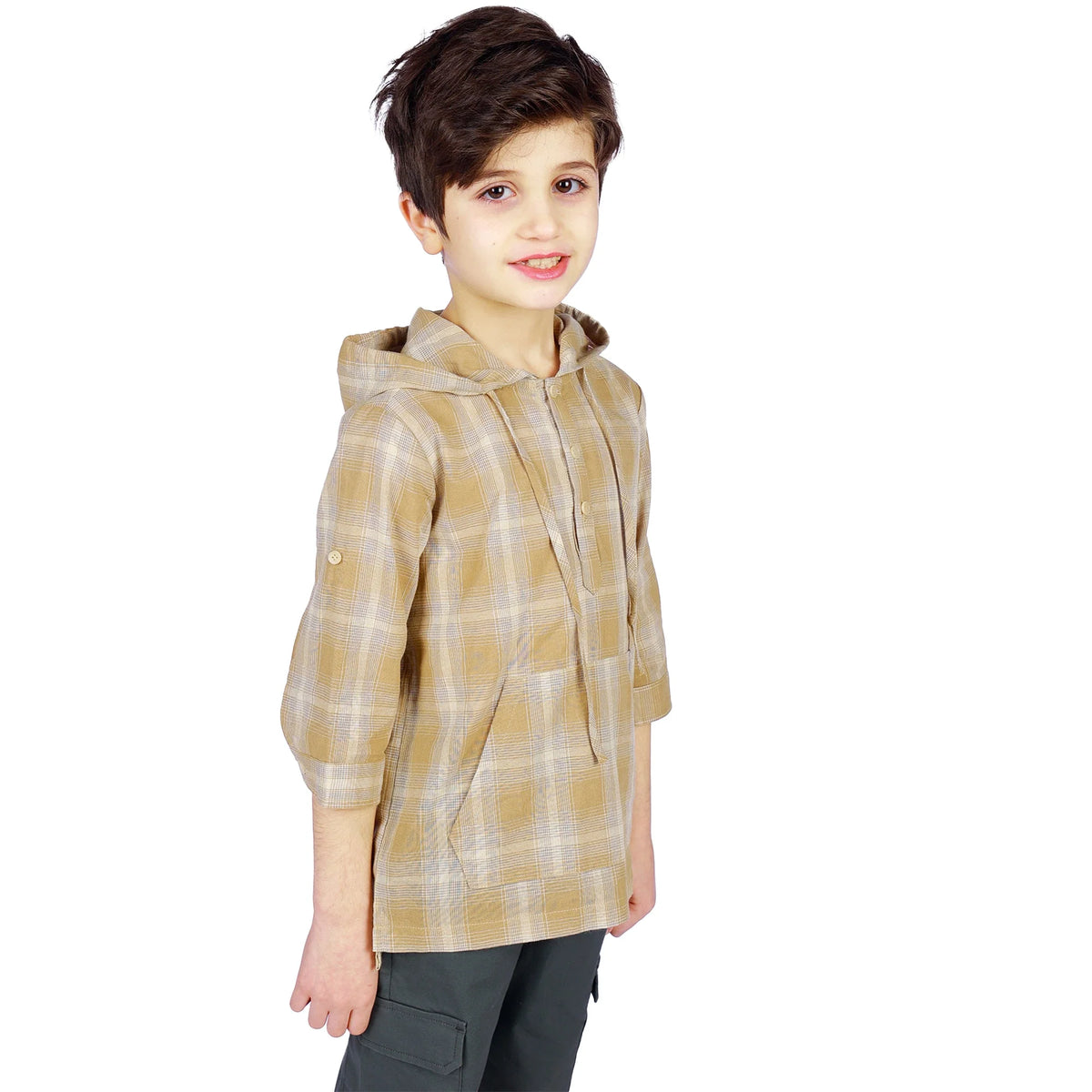 Checked Classic Blouse for Boys Image