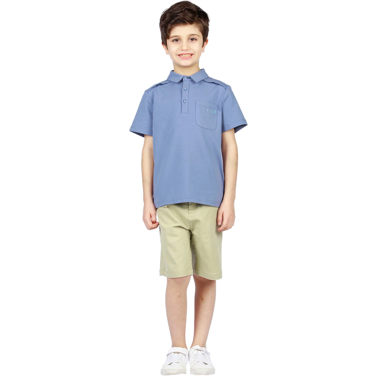 Plain Classic Shorts for Boys Image