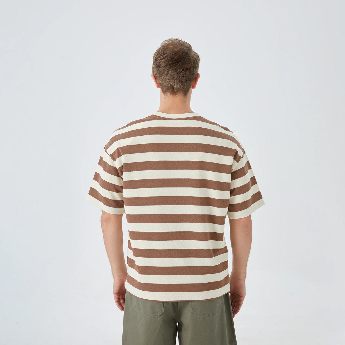 Striped Street Look T.Shirt for Men Image