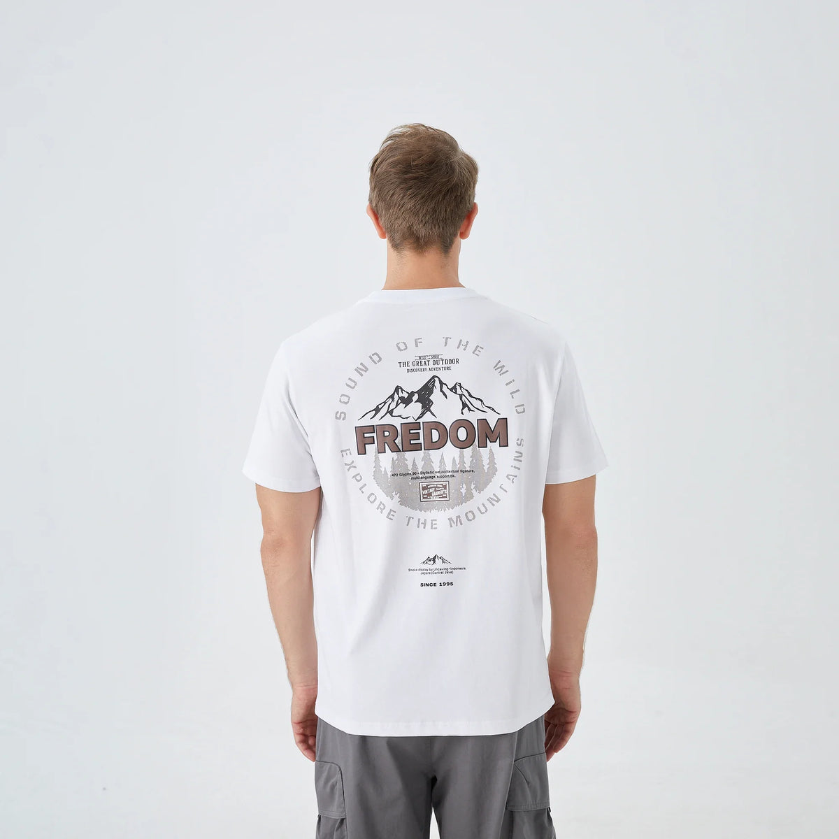 Printed Street Look T.Shirt for Men Image