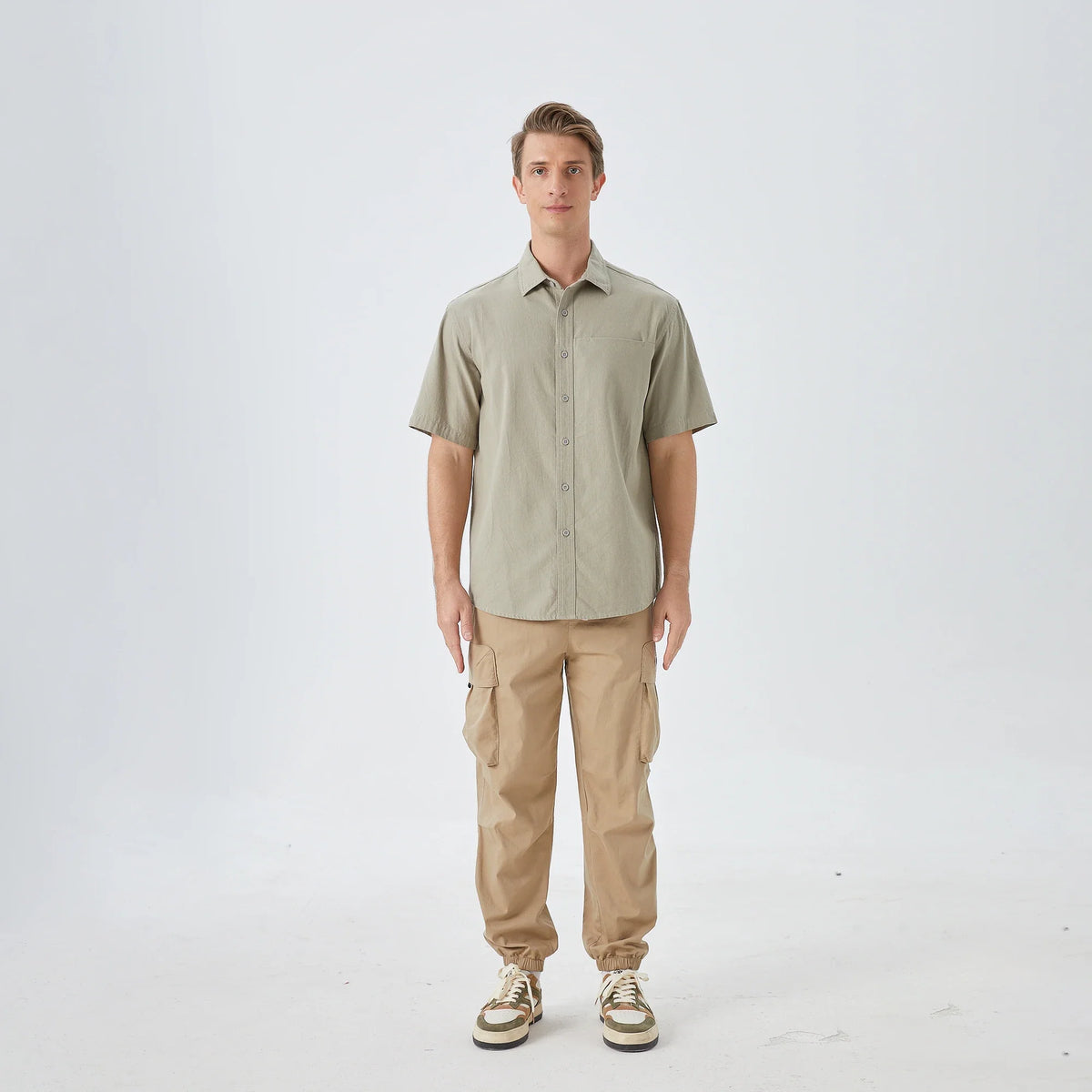 Badge Street Look Pants for Men Image