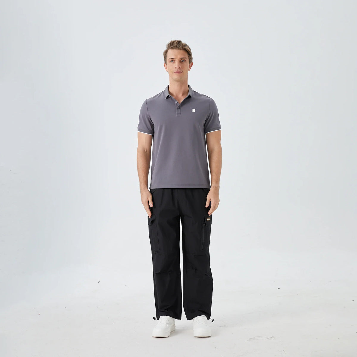 Badge Street Look Pants for Men Image