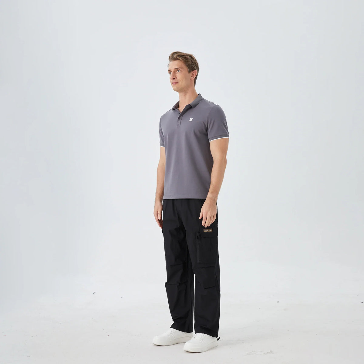 Badge Street Look Pants for Men Image