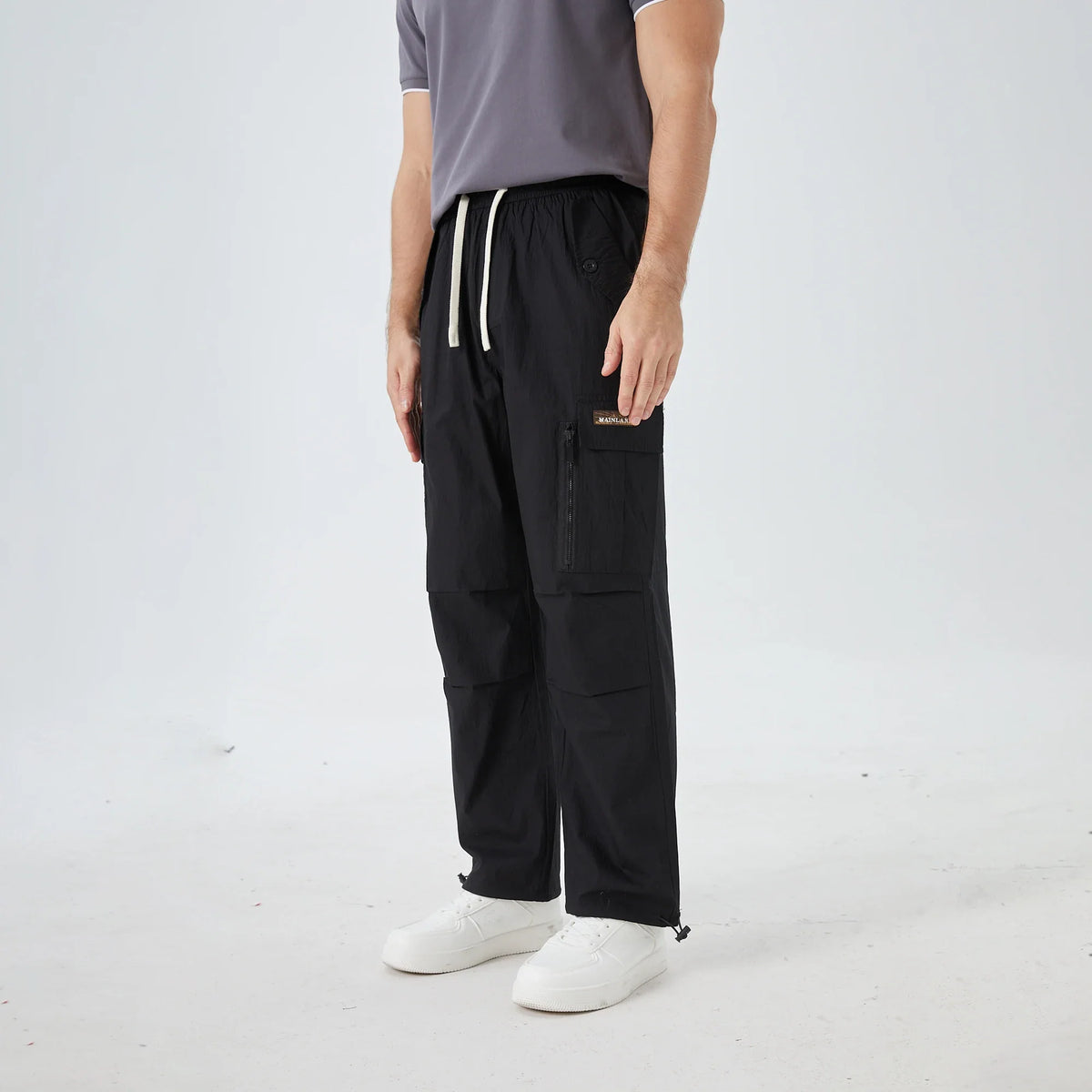 Badge Street Look Pants for Men Image