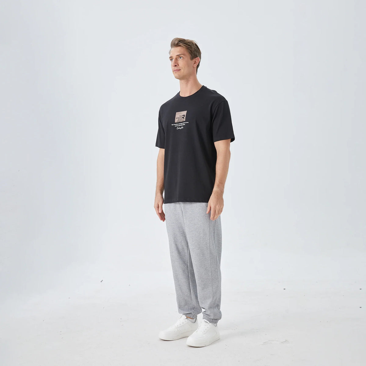 Printed Street Look T.Shirt for Men Image