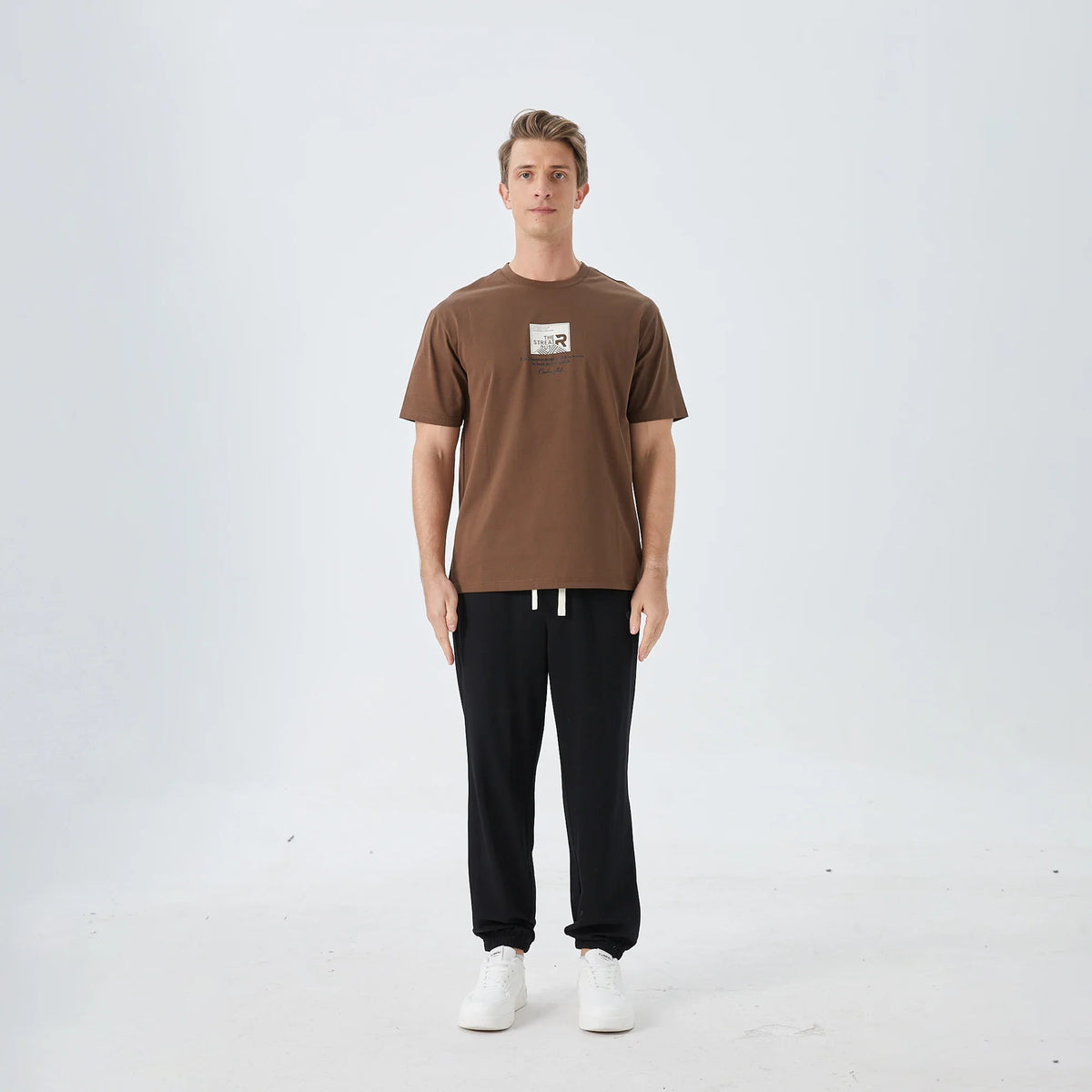 Printed Street Look T.Shirt for Men Image