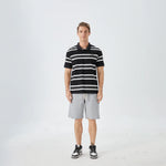 Striped Street Look Polo Shirt for Men Image