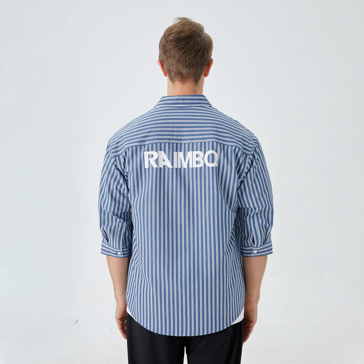 Striped Street Look Shirt for Men Image