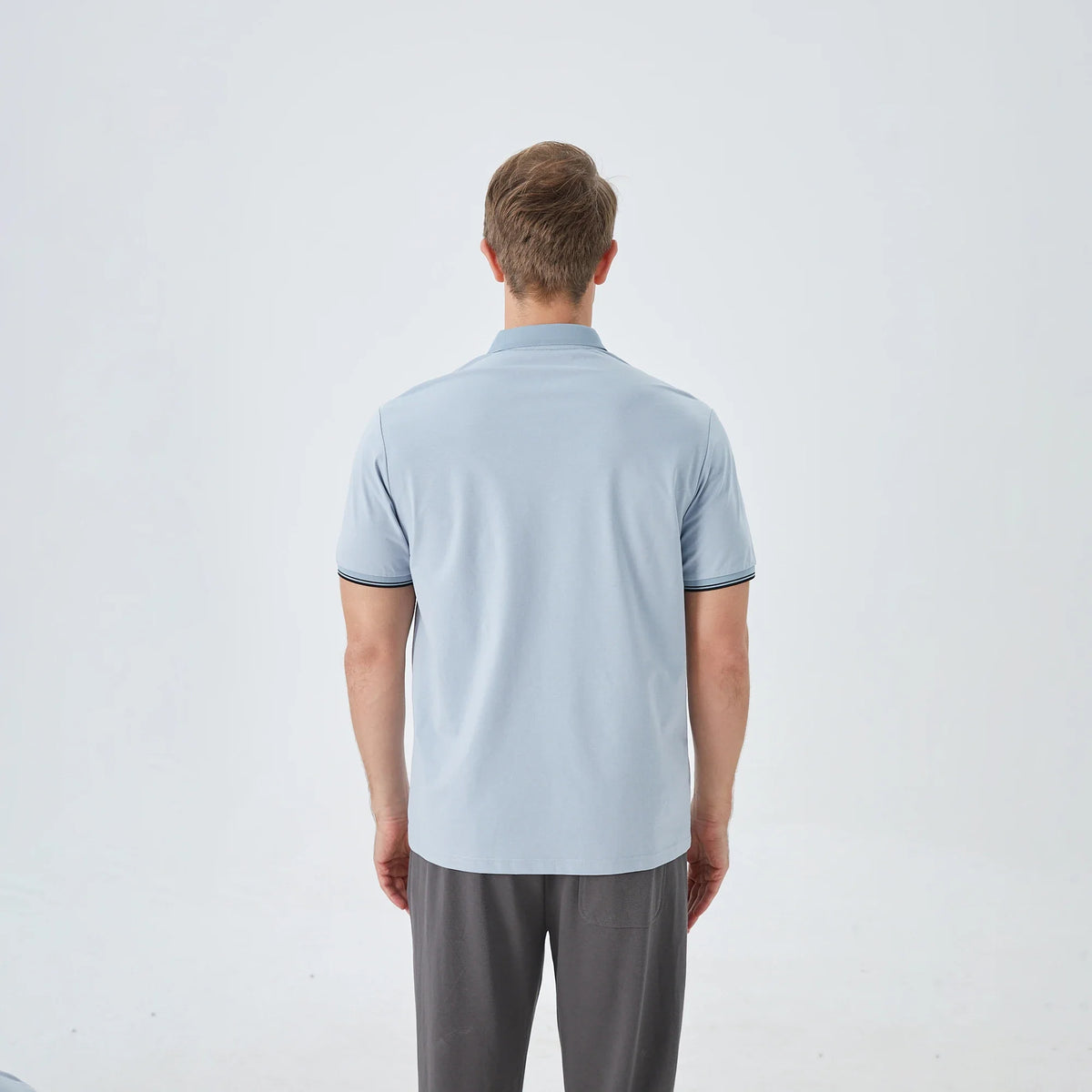 Printed Street Look Polo Shirt for Men Image