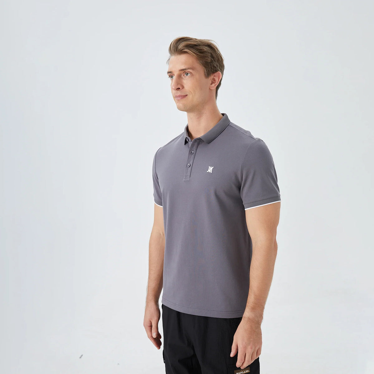 Embroidery Street Look Polo Shirt for Men Image