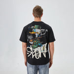 Printed Street Look T.Shirt for Men Image
