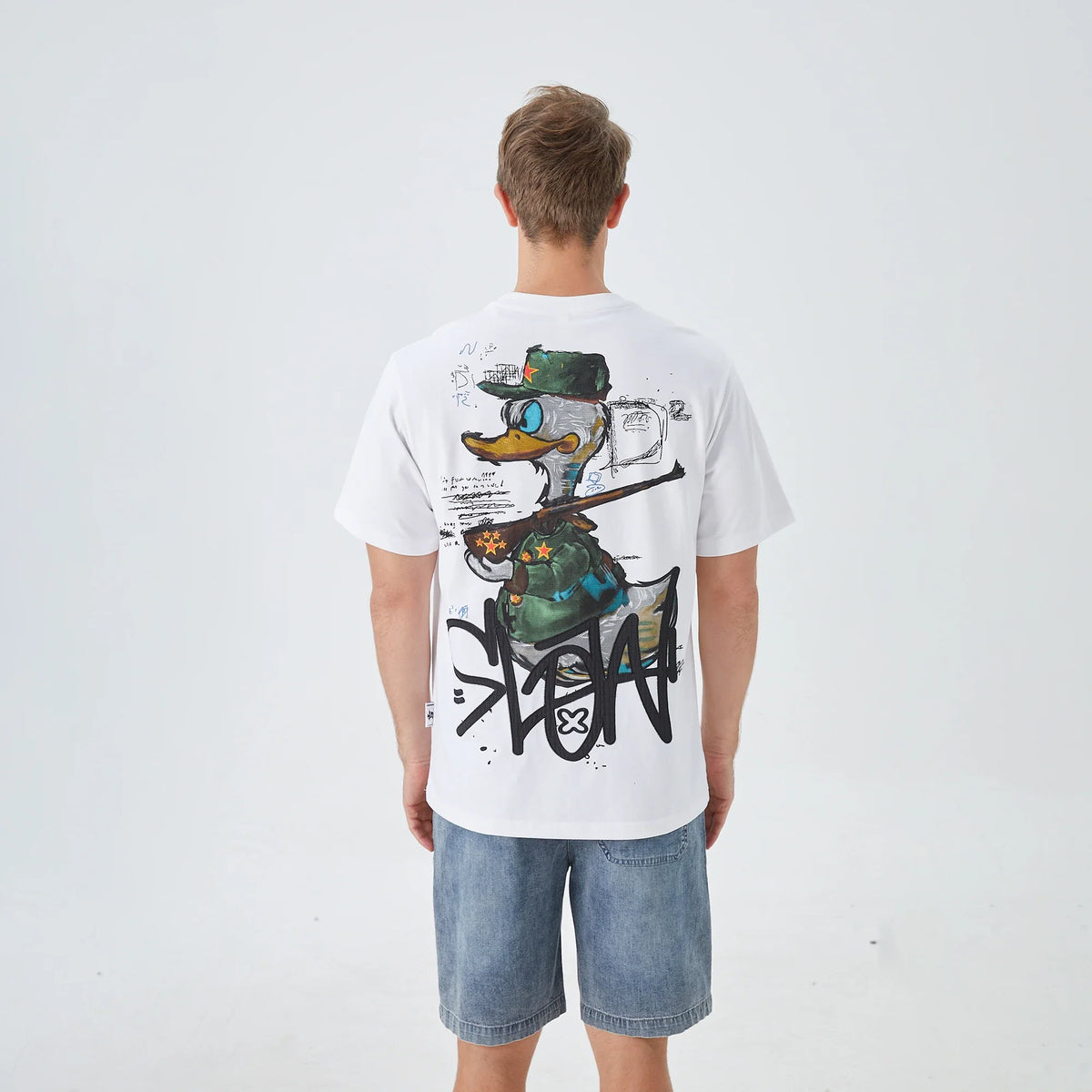 Printed Street Look T.Shirt for Men Image