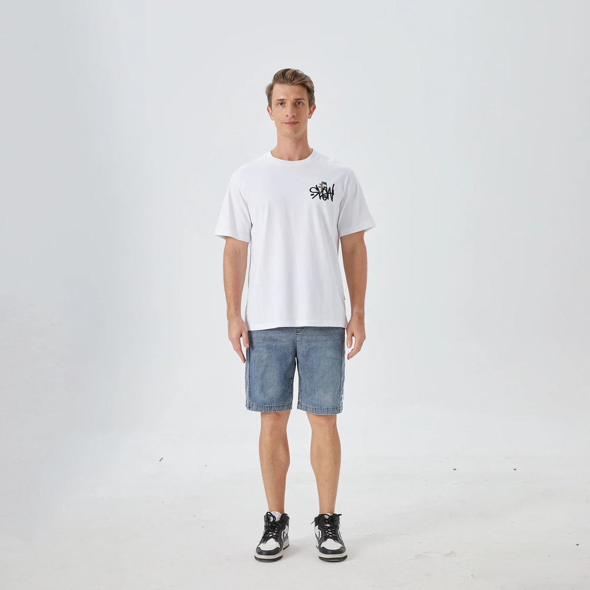 Printed Street Look T.Shirt for Men Image