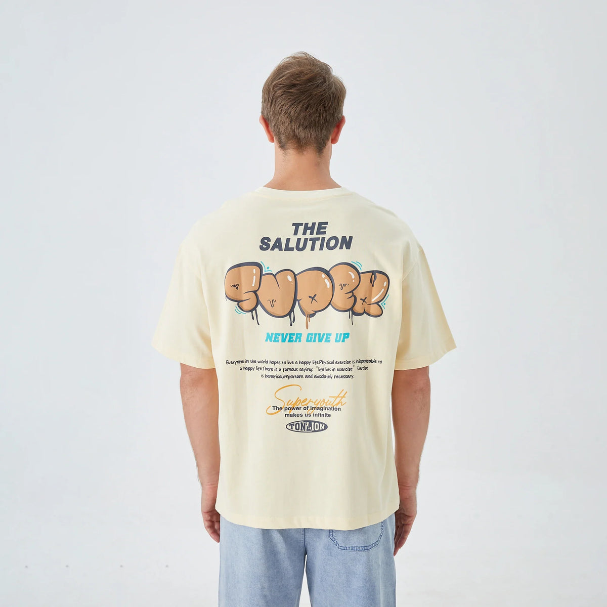 Printed Street Look T.Shirt for Men Image