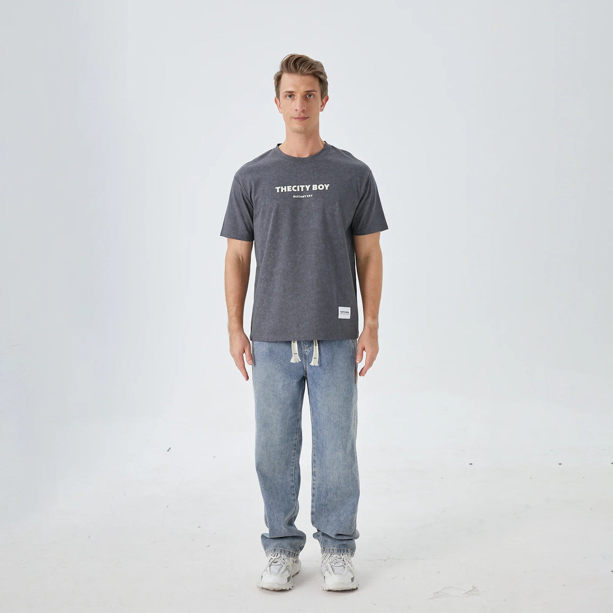 Printed Street Look T.Shirt for Men Image