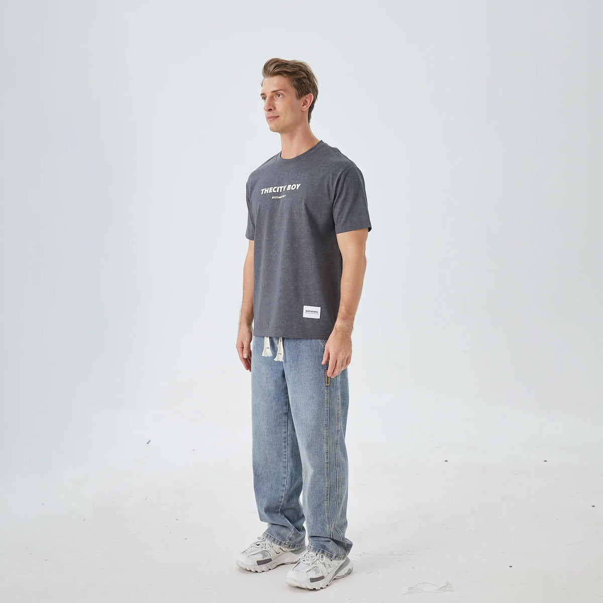 Printed Street Look T.Shirt for Men Image