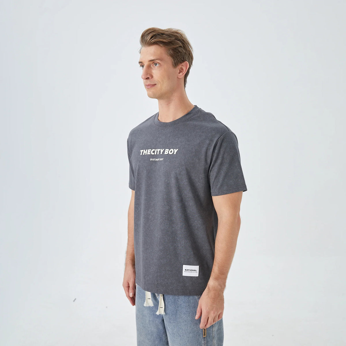 Printed Street Look T.Shirt for Men Image