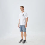 Washed Jeans Street Look Shorts for Men Image