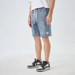 Washed Jeans Street Look Shorts for Men Image