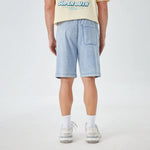 Washed Jeans Street Look Shorts for Men Image