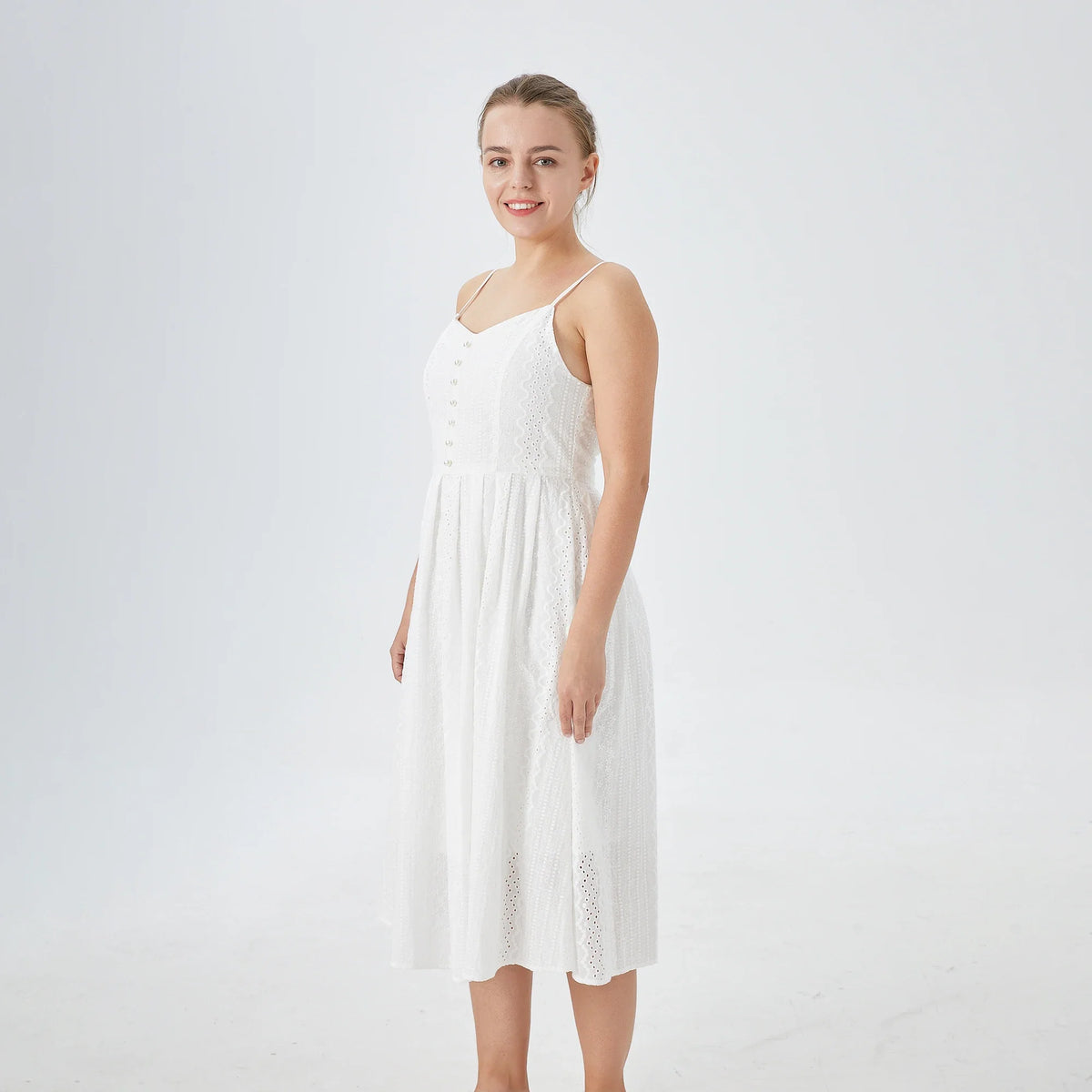 Embroidery Street Look Dress for Women Image