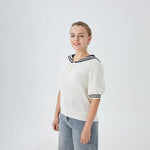 Color Blocked Street Look Sweater for Women Image