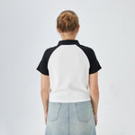 Printed Street Look Polo Shirt for Women Image